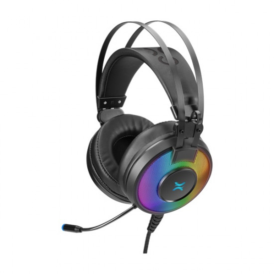 NOXO Cyclone mikrofonos gamer headset - fekete (NOXO CYCLONE)