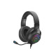 NOXO Skyhorn mikrofonos RGB gamer headset - fekete (NOXO SKYHORN)