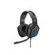 NOXO Apex mikrofonos 7.1 gamer headset - Fekete (NOXO APEX)