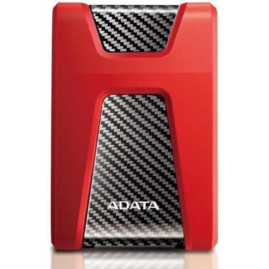 ADATA HD650 2TB 2,5 külső winchester fekete-piros (AHD650-2TU31-CRD)