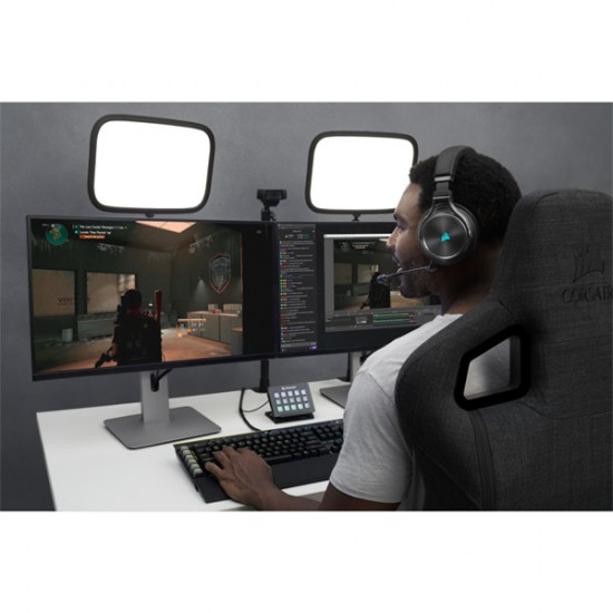 CORSAIR Gaming Virtuoso RGB Wireless XT High-Fidelity Gaming Headset Slate EU version