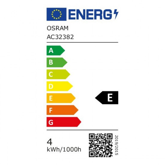 Osram BASE LED fényforrás E14 4W Gyertya hideg fehér üveg (3db) (4058075819719)