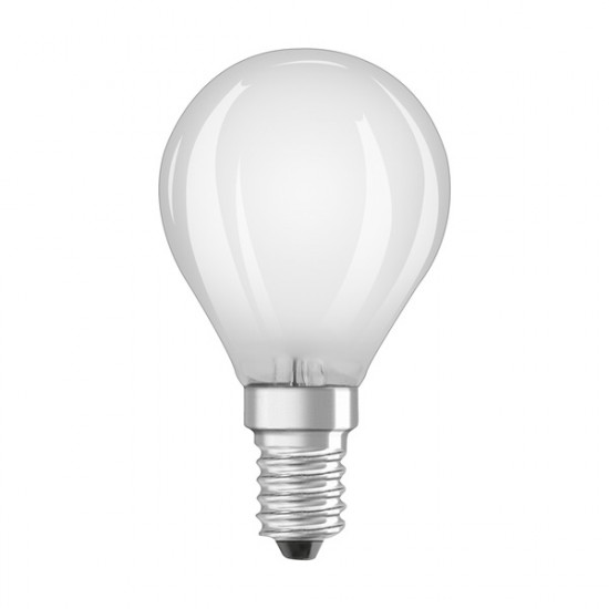 Osram Base matt üveg búra/4W/470lm/2700K/E14 LED kisgömb izzó 3 db (4058075819399)