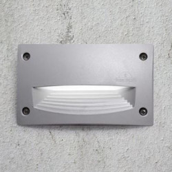 Fumagalli LETI 200 HS LED GX53 kültéri beépíthető falilámpa szürke (4C4.000.000.LYG1K)