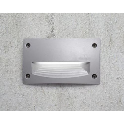 Fumagalli LETI 200 HS LED GX53 kültéri beépíthető falilámpa szürke (4C4.000.000.LYG1K)