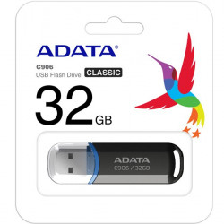 ADATA 32GB Classic Series C906 black pendrive USB2.0 AC906-32G-RBK