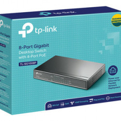 TP-Link TL-SG1008P  10/100/1000Mbps 8 portos switch