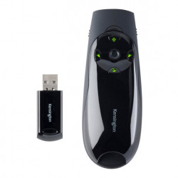 KENSINGTON K72426EU Kensington prezentációs távirányító, zöld lézermutatóval