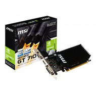 MSI GT 710 2GD3H LP MSI GeForce GT 710, 2GB DDR3 (64 Bit), HDMI, DVI, D-Sub videokártya