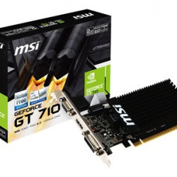 MSI GT 710 2GD3H LP MSI GeForce GT 710, 2GB DDR3 (64 Bit), HDMI, DVI, D-Sub