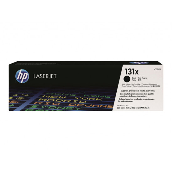 HP CF210X HP 131X black toner 2400old LJ M276 HP CF210X HP 131X black toner 2400old LJ M276