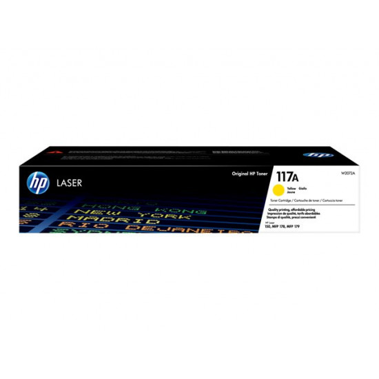 HP 117A Yellow Original Laser Toner Cartridge