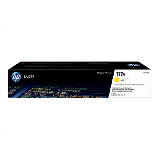 HP 117A Yellow Original Laser Toner Cartridge