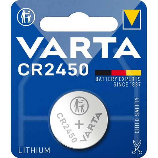 Varta CR2450 lithium gombelem (6450112401)