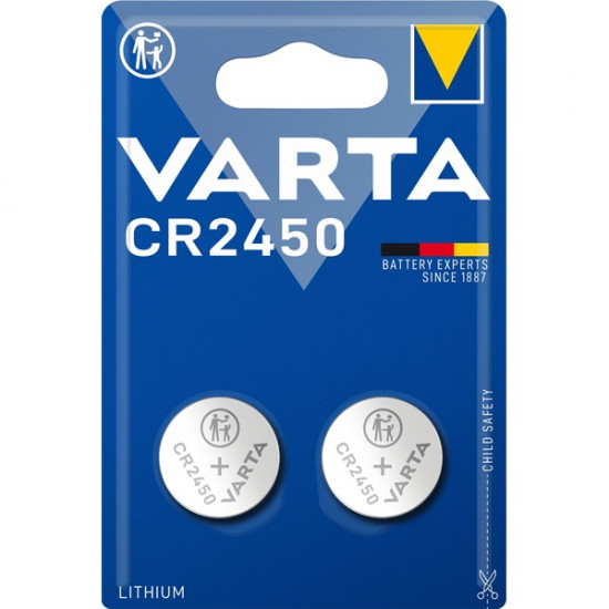 Varta CR2450 Lithium gombelem 2db (6450101402)