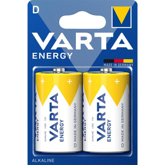 Varta Energy D (LR20) alkáli góliát elem 2db (4120229412)