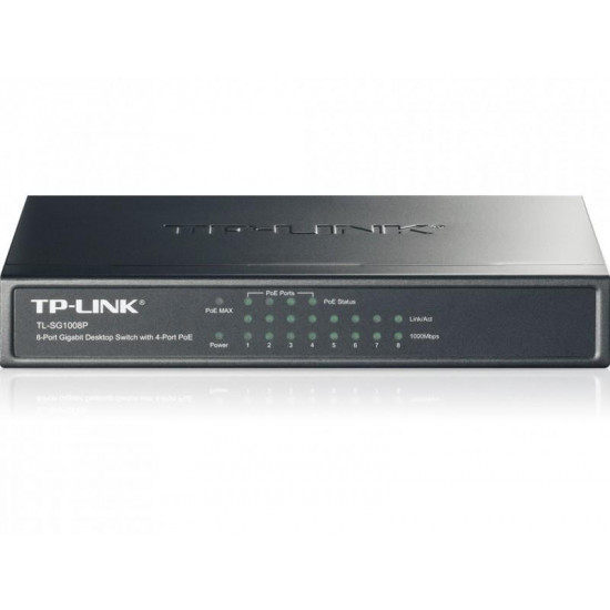 TP-Link TL-SG1008P  10/100/1000Mbps 8 portos switch