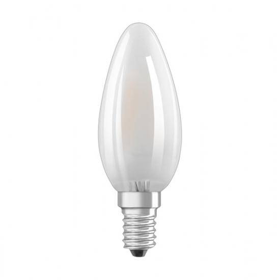 Osram Base matt üveg búra/4W/470lm/2700K/E14 LED gyertya izzó 3 db (4058075819375)