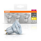 Osram Base PAR16 műanyag ház/4,3W/350lm/2700K/GU10/dobozos LED spot izzó 3 db (4058075818392)