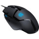 Logitech G402 Hyperion Fury optikai egér fekete USB (910-004067)