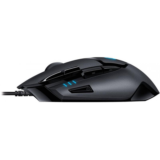 Logitech G402 Hyperion Fury optikai egér fekete USB (910-004067)