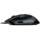 Logitech G402 Hyperion Fury optikai egér fekete USB (910-004067)