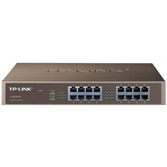 TP-Link TL-SG1016D  10/100/1000Mbps 16 portos switch 1U Rackmount