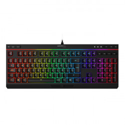 HP HYPERX Vezetékes Billentyűzet, Alloy Core, RGB, USB, US