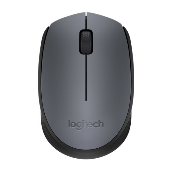 Logitech M170 vezeték nélküli egér fekete-szürke (910-004642)