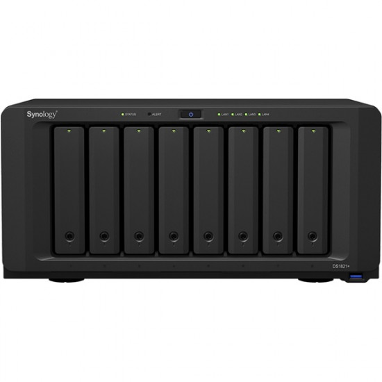 Synology DS1821+ Hálózati adattároló (4G) 8x SSD/HDD