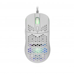 White Shark GALAHAD-W fehér gamer egér