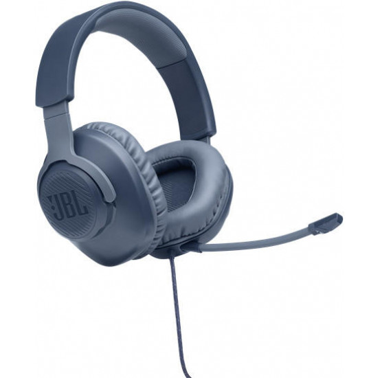 JBL Quantum 100 gamer headset kék (JBLQUANTUM100BLU)