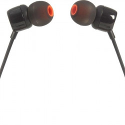 JBL Tune 110 mikrofonos fülhallgató - fekete (JBLT110BLK)