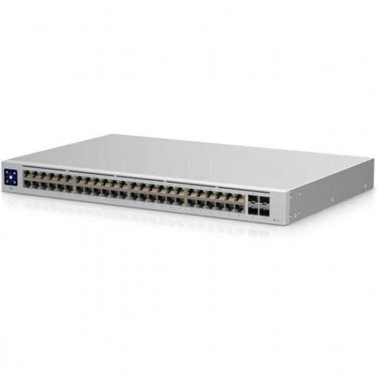 UBiQUiTi Switch 48x1000Mbps + 4x1000Mbps SFP, Menedzselhető, Rackes - USW-48