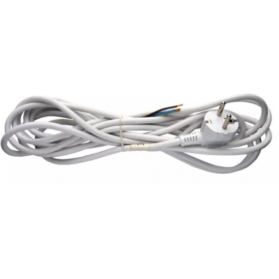 Emos Flexo szerelhető hálózati kábel, 5m, fehér (S14375)