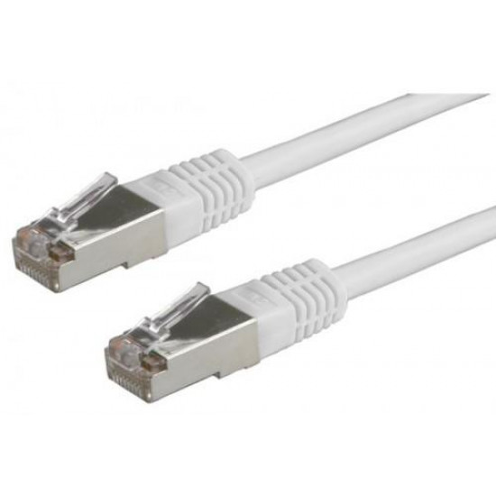 ROLINE Patch kábel, UTP CAT5e, STP/FTP, 0.5m, szürke (21.15.0300)