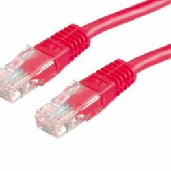 ROLINE UTP Patch kábel, CAT6, 1m, piros (21.15.1531)