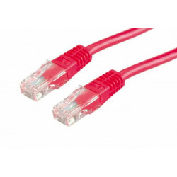 ROLINE UTP Patch kábel, CAT6, 3m, piros (21.15.1551)