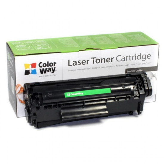 ColorWay HP:Q5949X/Q7553X/Canon toner fekete (CW-H5949/7553EUX)