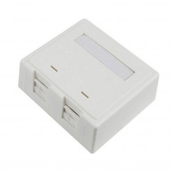 Gembird Fali aljzat 2x cat5, Öntapadós (NCAC-SMB2)