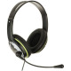 Genius HS-400A dual jack mikrofonos PC zöld headset