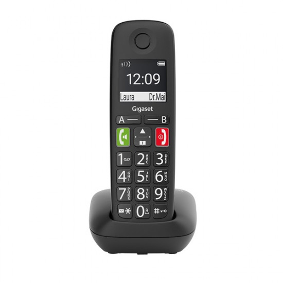 Gigaset ECO DECT Telefon E290 fekete (S30852-H2901-S201)