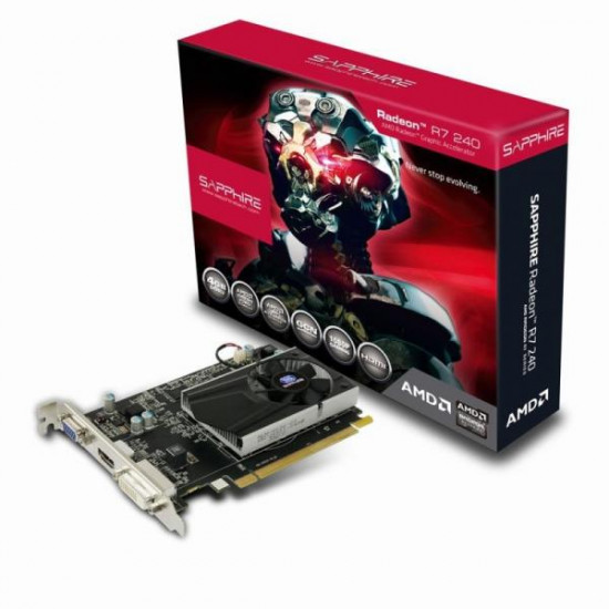 Sapphire Radeon R7 240 4GB videokártya (11216-35-20G)