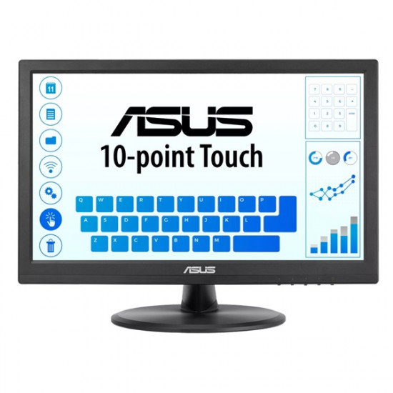 Asus 15,6 VT168HR WXGA LED HDMI/VGA érintőképernyős monitor (90LM02G1-B04170)