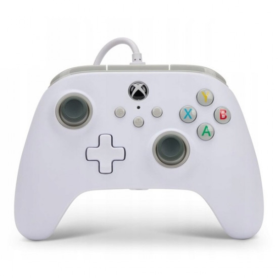 PowerA Xbox Series X|S vezetékes fehér kontroller (1519365-01) PowerA Xbox Series X|S vezetékes fehér kontroller (1519365-01)