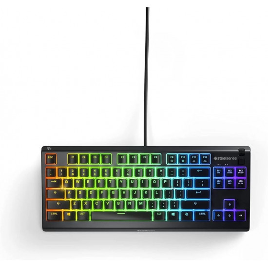 SteelSeries Apex 3 TKL fekete gamer billentyűzet (UK)