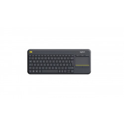 Logitech K400 Plus vezeték nélküli billentyűzet fekete (920-007157)