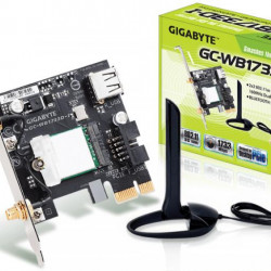 GIGABYTE Wireless Adapter PCI-Express Dual Band AC1800, GC-WB1733D-I