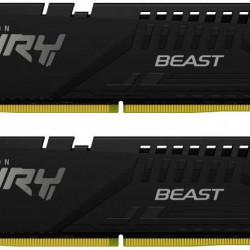 KINGSTON Fury Beast 64GB 5600MHz CL40 DIMM (Kit of 2) Black FURY Memória DDR5