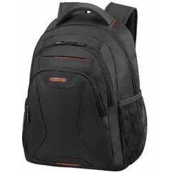 AMERICAN TOURISTER Notebook hátizsák 88528-1070, LAPTOP BACKPACK 14,1 (BLACK/ORANGE) -AT WORK